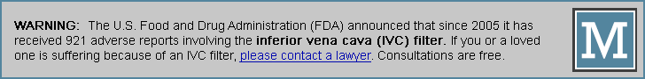 IVC Filter Lawyer
